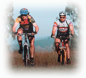 Mountain Bike Cyclists in California